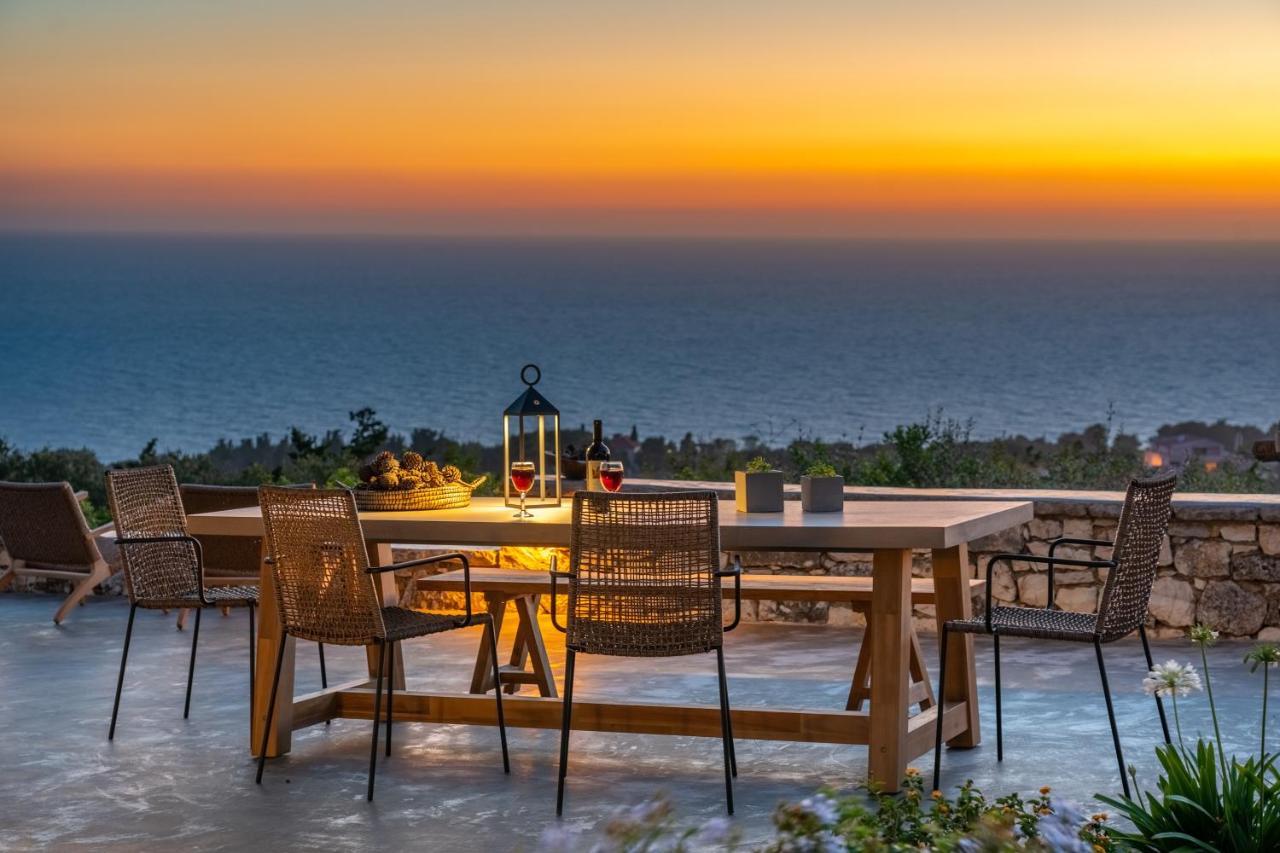 Blue Horizon Cottages Tzamarelata Exterior foto